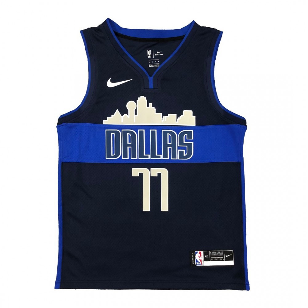 Men's Dallas Mavericks Luka Doncic #77 Navy Swingman Jersey-Pro Kit Vault | Brand New 26/27 Sports Jerseys